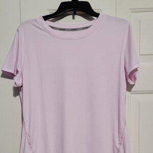 Jockey Semi-Fitted Hi-Lo Performance Tee, Chalky Pink, Large